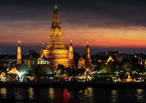 Destinations in Bangkok