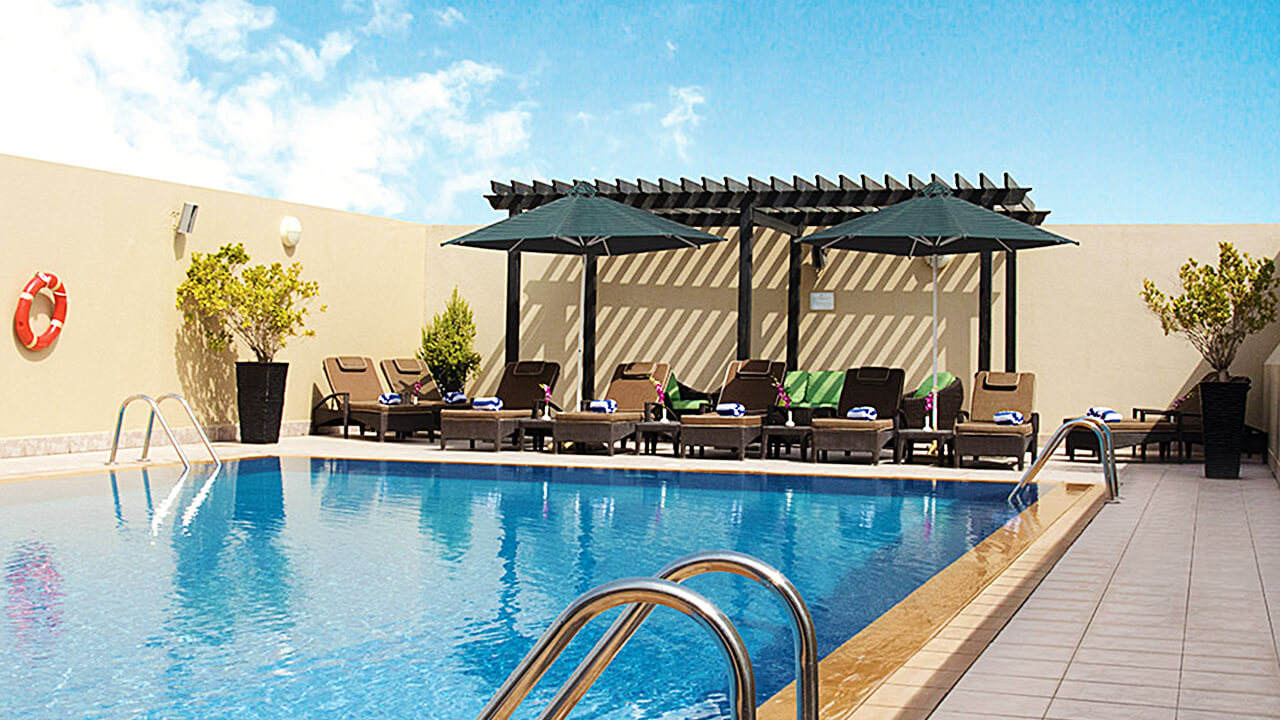 Al Khoory Hotel Apartments Outdoor Swimming Pool
