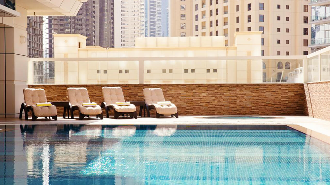 Barcelo Residences Dubai Marina Outdoor Swimming Pool