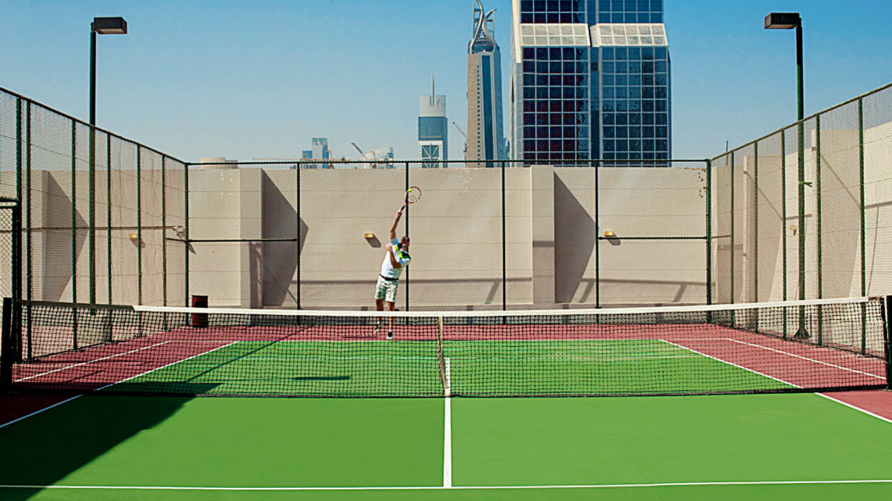 Hotel Outdoor Tennis Court