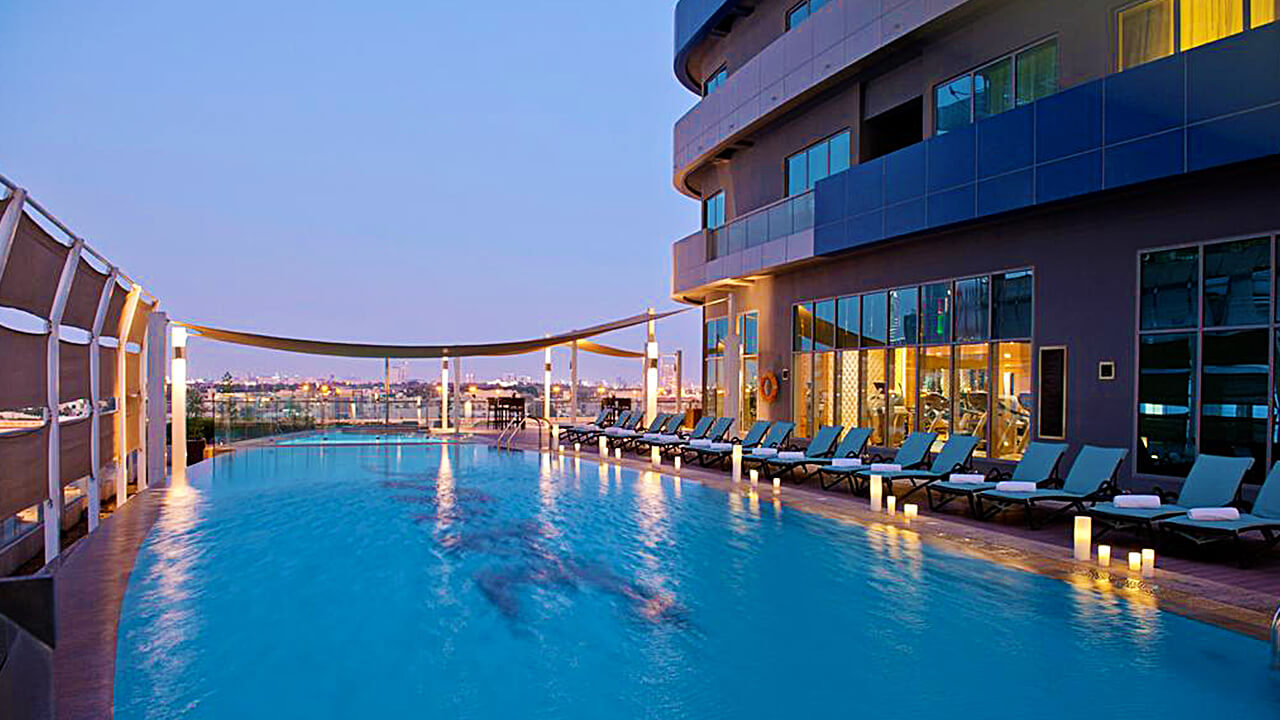 Damac Maison Dubai Mall Street Outdoor Swimming Pool