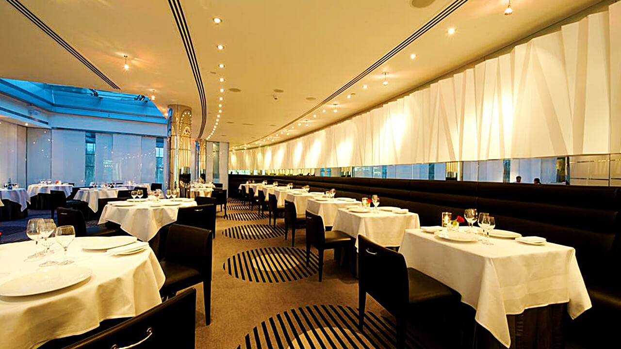 Glasshouse Brasserie Hilton Dubai Creek Restaurant