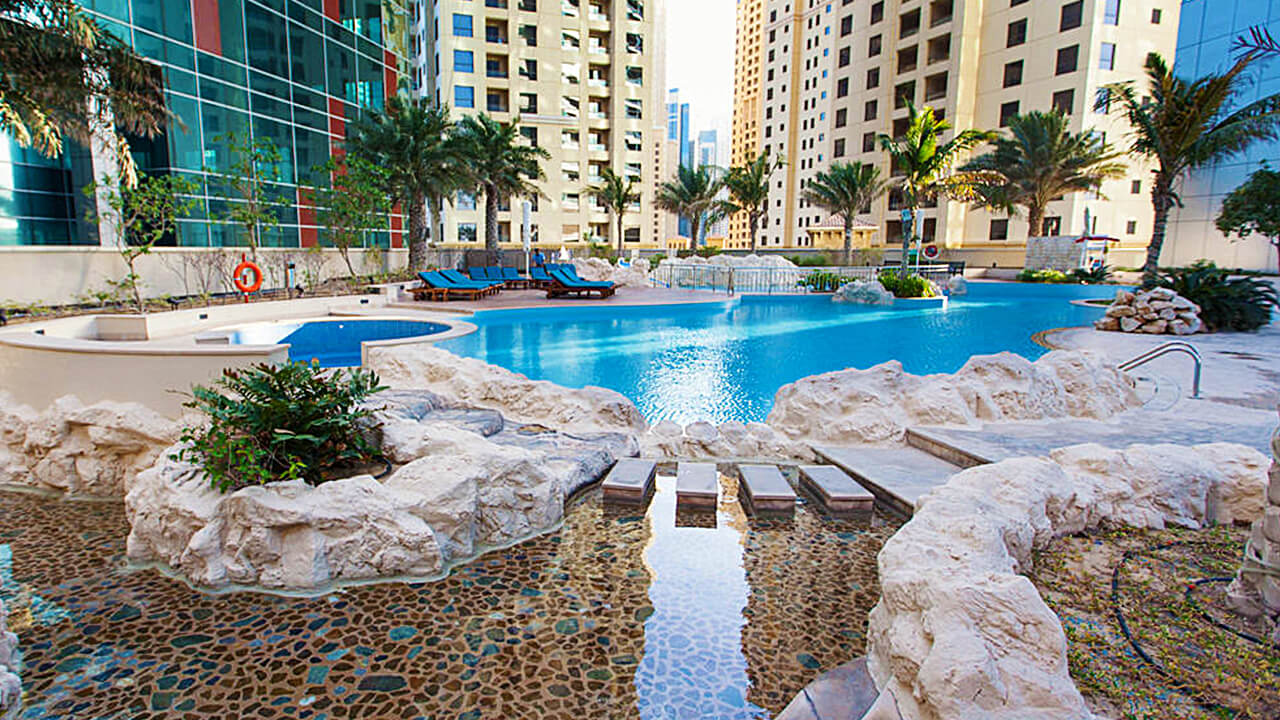 JA Oasis Beach Tower Outdoor Swimming Pool