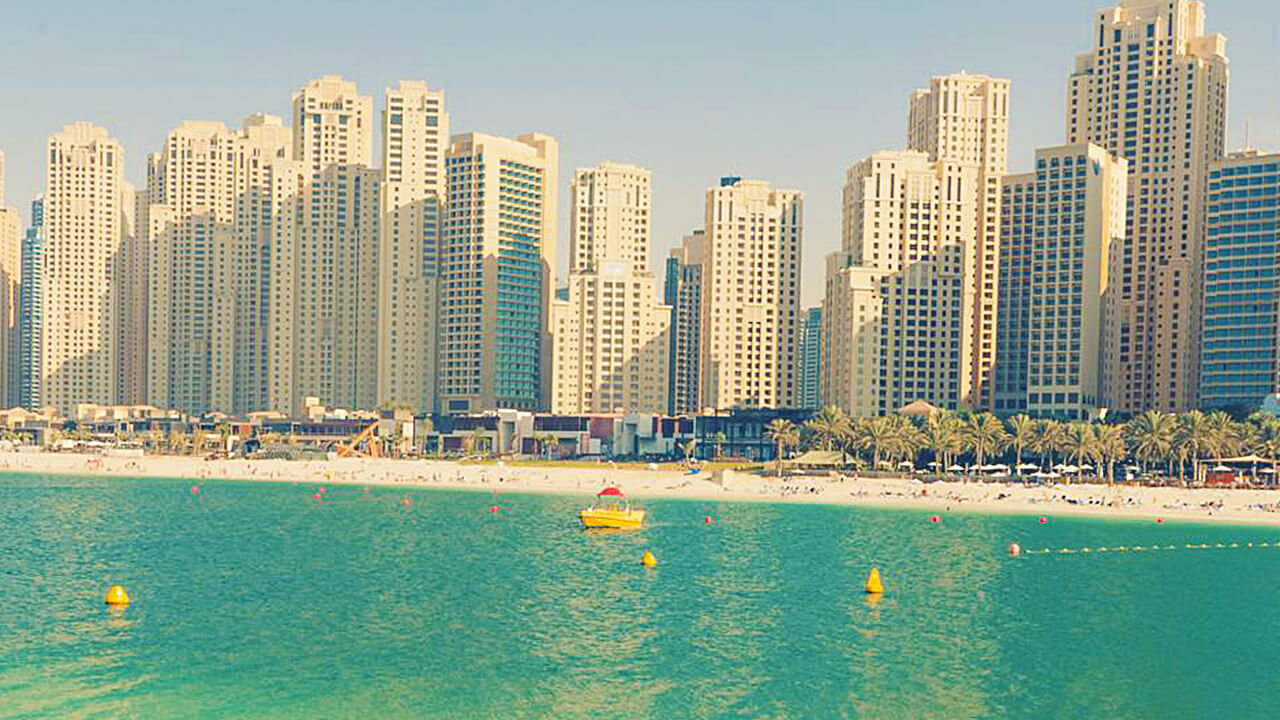 Roda Amwaj Suites Jbr Exterior view with Jumeirah beach