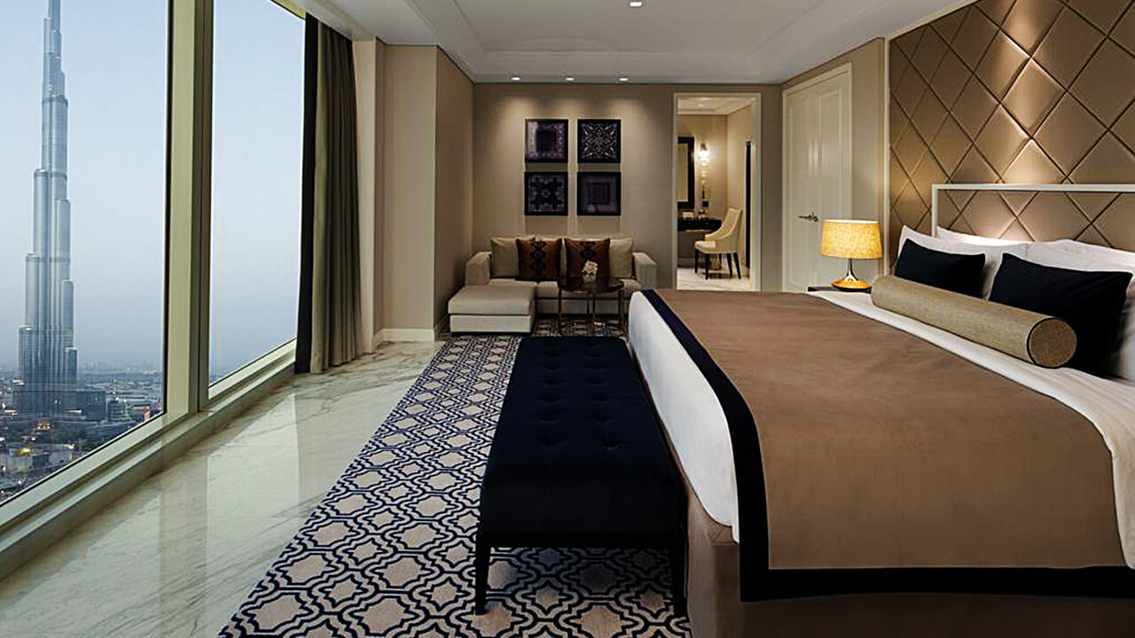 Grand Luxury Suite With Burj Khalifa View