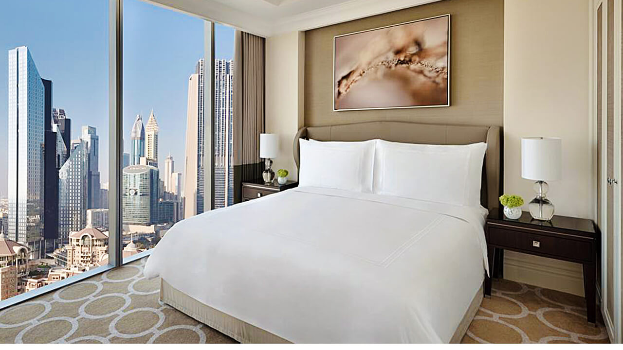 Delux King size Bed Room with City View