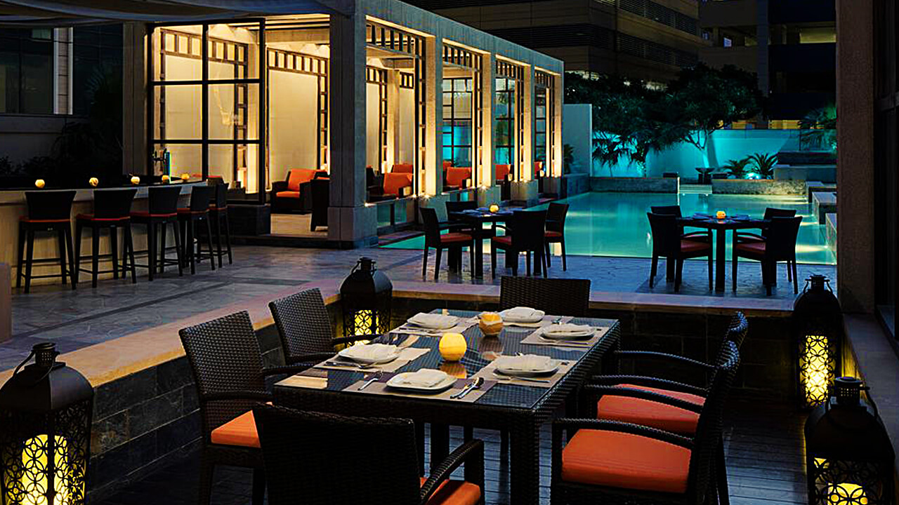 Glow Pool Bar - The H Dubai