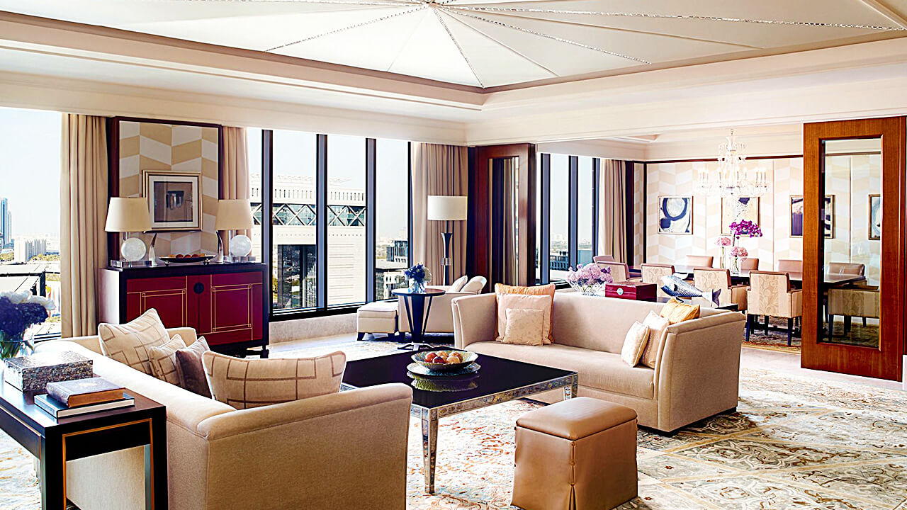 Royal Suite Separate Living Room