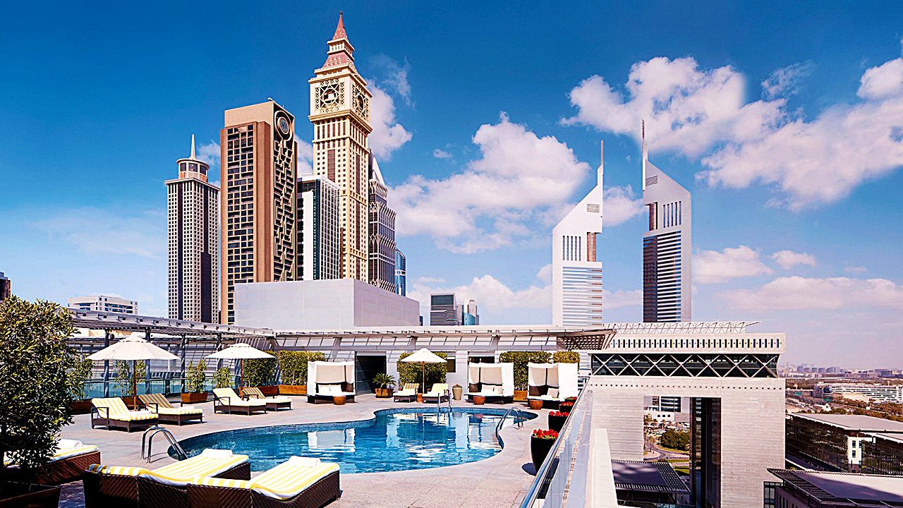 Swimming Pool with outside view