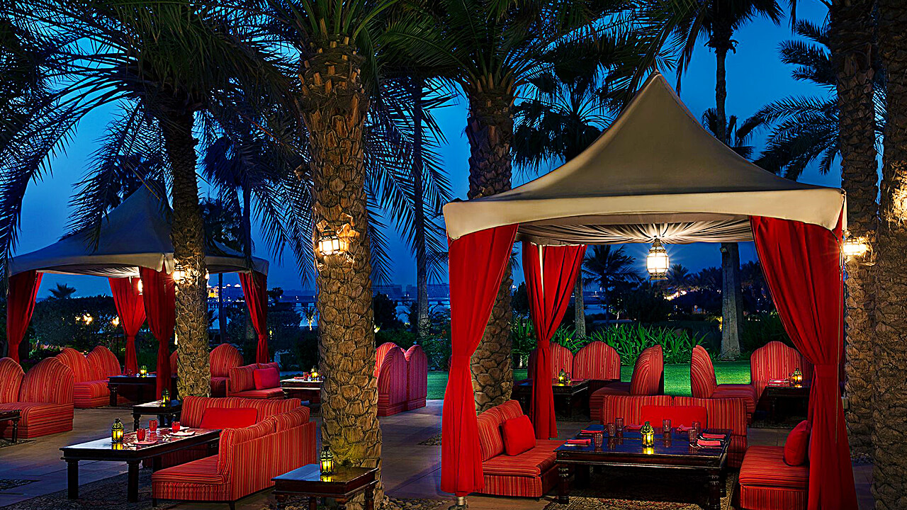 Amaseena Arabic Restaurant Outdoor Buffet Dubai